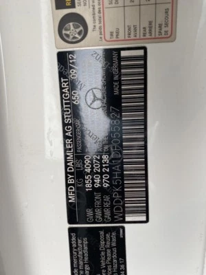 Used Fuel Pump Control Module fits: 2013 Mercedes-benz Mercedes slk 166 Type Fue - Image 1 of 3