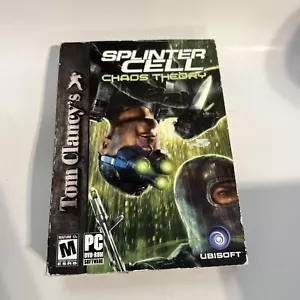 Tom Clancy's Splinter Cell: Chaos Theory (PC DVD) - Picture 1 of 1