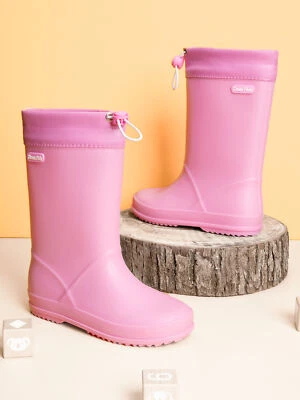 Botas de lluvia para niños niños niñas ligeras impermeables al aire libre para jugar botas de lluvia EE. UU. Foto 1 de 4