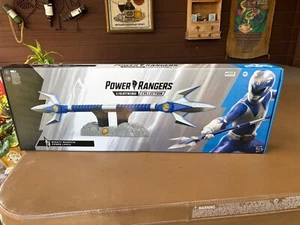 2022 -Hasbro - Power Rangers Lightning Collection Blue Ranger Lance - NEW Sealed - Picture 1 of 8