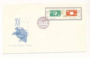D327866 Romania FDC Postage Stamp Day - Picture 1 of 1