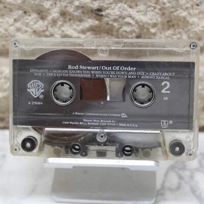 Rod Stewart Out of Order Cassette Tape ONLY #2 - Image 1 of 3