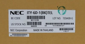 NEW IN BOX - NEC BE115109 ITY-6D-1 DT820 6-Button DESI-Less Display IP Phone - Picture 1 of 1