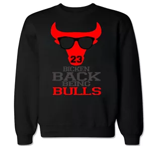 BICKEN BACK BEING BULLS BOOL YG Still Brazy 400 4 Hunnid Bompton Js 23 SWEATER - Picture 1 of 1