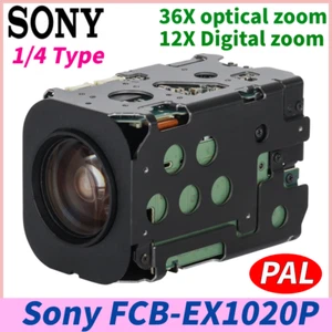 SONY FCB-EX1020P PAL 36X Optical Zoom 1/4 Type CCD Color Block Camera Module - Picture 1 of 9