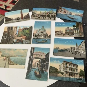 Vintage Lot Joblot Retro Postcards Venice Italy - Picture 1 of 8
