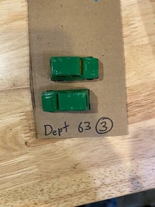 Lot of 2 Vintage 1995 ~New Ray Green Land Rover ~2” - Picture 1 of 7