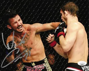 Foto Ian McCall autografata 8x10 JSA COA UFC MMA zio inquietante firmata vs Pickett - Foto 1 di 2