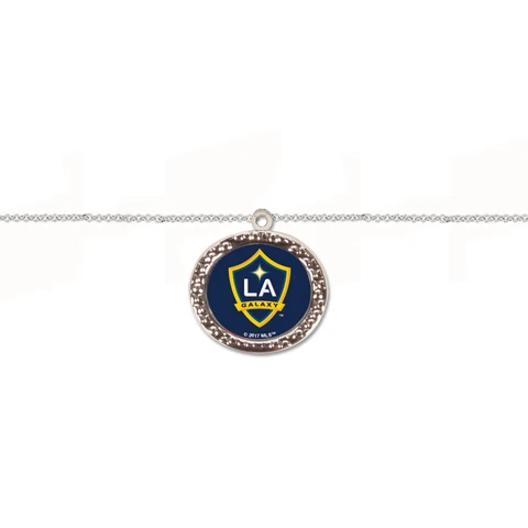 WinCraft LA Galaxy Round Charm Logo Bracelet Cover