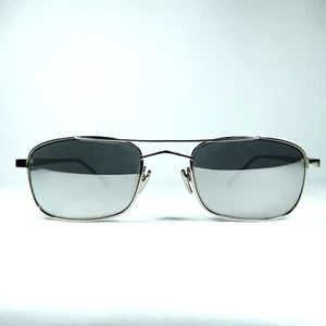 Linda Farrow luxury sunglasses, Detective Special, square, NOS, mirror lenses - Picture 1 of 10