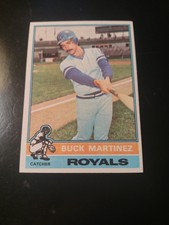 1976 Topps Baseball #616 Buck Martinez Kansas City Royals NM 