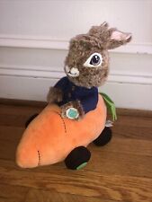 Peter Rabbit Movie Easter Peter Animated Plush Carrot Car Dan See Works Great