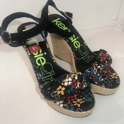 Nuevos zapatos medianos Kensie para niña KG Dani Wedges 8,5 Foto 1 de 4