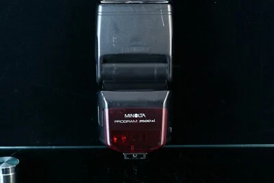 Minolta Maxxum Program 3500xi Electronic Flash [Exc] 1day Quick Free Shipping - Image 1 of 4