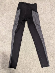 SPANX Leggings Womens Small Black By Sara Blakeley Shape Curved Lines Seamless - Picture 1 of 9