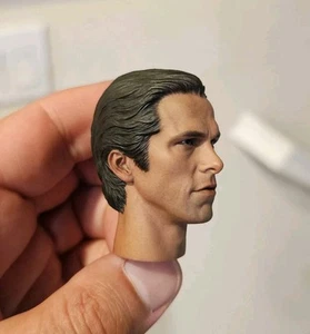 Hot Toys The Dark Knight MMS236 Batman Armory Bruce Wayne Head Sculpt Only Bale - Picture 1 of 6