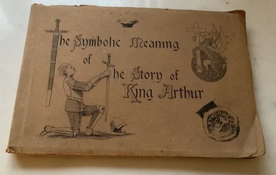 SYMBOLIC MEANING OF THE STORY OF KING ARTHUR KING ARTHUR’S HALL TINTAGEL 1930s - Image 1 of 4