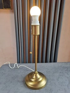 IKEA ARSTID Table Lamp Base BRASS Effect - Picture 1 of 7