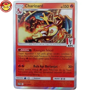 Charizard Promo 181/SM-P KFC Stamp Pokemon Indonesien - Bild 1 von 3