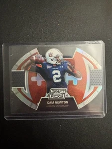 2016 Panini Prizm Collegiate Draft Picks - Football Die-Cuts Cam Newton #10 - Picture 1 of 2