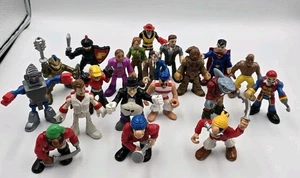 Imaginext Fisher Price Action Figures Mixed Lot of 20 Character Figures - Picture 1 of 12