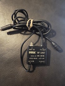 SEGA RF Unit MK-80106 for Sega Saturn - SEGA TV RF SWITCH