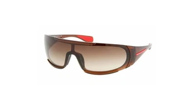 Gafas de sol deportivas Prada PS03MS 4AN6S1 136 mm marrón/marrón lentes degradadas Foto 1 de 2