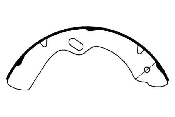 For Isuzu Reach 2011-2015 Centric 112.06120 Heavy Duty Front Drum Brake Shoes Foto 1 de 1