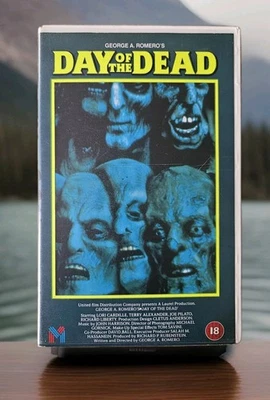 Day of the Dead - Rare VHS Big Box EV Embossed Ex. Rental - Image 1 of 4