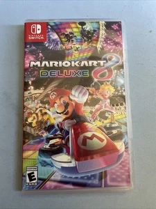 Mario Kart 8 Deluxe - Estuche Nintendo Switch Solo SIN JUEGO Repuesto - Imagen 1 de 2
