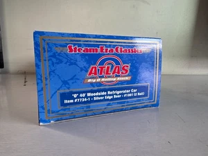 ATLAS #7734-1 Silver Edge Beer 40' Woods Reefer Car +++ BRAND NEW +++ OB +++ - Picture 1 of 3