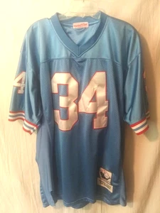 Mitchell & Ness NFL Throwback Jersey 1980 Houston Oilers 34 Campbell~2XL~yy - Picture 1 of 8