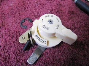 GARRARD ON OFF KNOB Selector Model RC120 RC121 & MKII idler turntable Changer - Picture 1 of 5