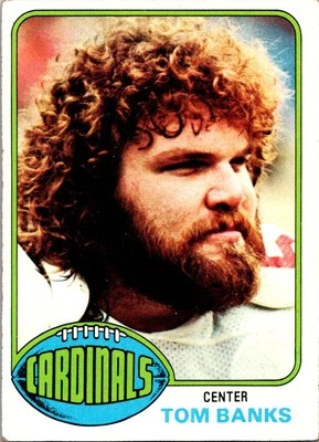 Tom Banks 1976 Topps #498 Rookie St. Louis Cardinals - Image 1 of 2