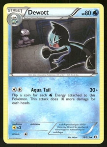 Pokemon Tcg Dewott #38 Pokemon Legendary Treasures LP - Picture 1 of 2