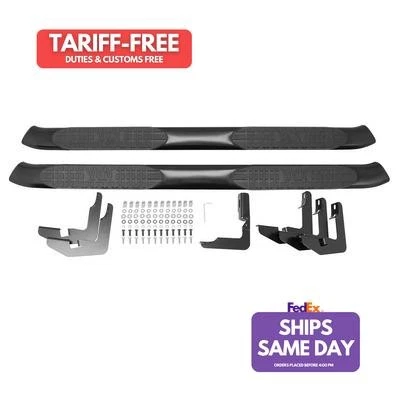 Westin 21-54085, 2 Pack Black Steel Pro Traxx 5In Step Bars Fits 19- Ram 1500 Cr - Image 1 of 4