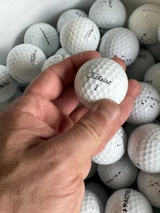 100 Titleist Pro V1 & CallaWay Misc. White 4A Grade Used Golf Balls (AAAA) - Picture 1 of 7