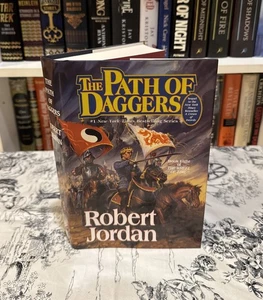 The Path of Daggers by Robert Jordan (1998, Hardcover) First Edition/7th, VG+ - Picture 1 of 12