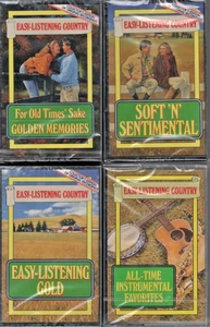 Easy-Listening Country 4 Sealed Cassettes: Easy-Listening Gold - Readers Digest - Picture 1 of 1