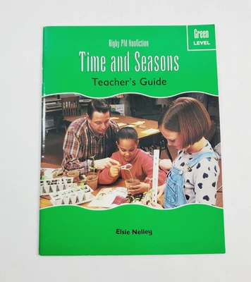 Rigby PM Nonfiction Time and Seasons Green Level Teacher's Guide 1998 Paperback - Image 1 of 4