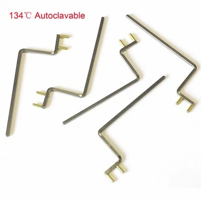 5PCS Dental X Ray Holder Posterior Aiming Metal Indicator Arm Bar-XCP ！ - Image 1 of 4