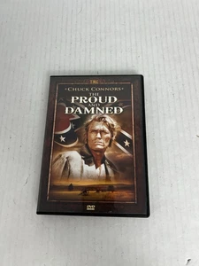 The Proud and the Damned (DVD, 2007) Civil War Confederates Chuck Conners - Imagen 1 de 3