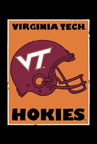 Virginia Tech Hokies Garden Flag-12x18 by Magnolia Lane-New Cover