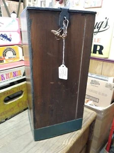 Vtg Hand Made Coleman Lantern Wooden Storage Box Case inside dimension 15" x 7" - Picture 1 of 13