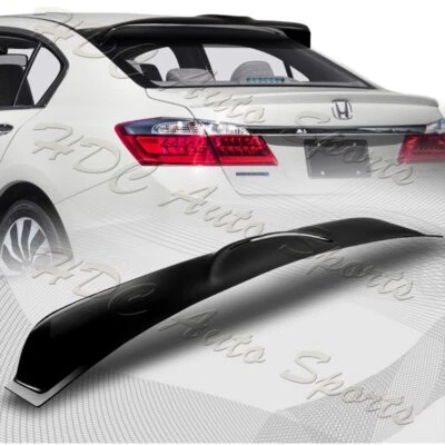 Alerón visera techo ventana trasera acrílico humo sedán Honda Accord 2013-2017 Foto 1 de 3
