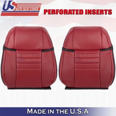 Cubierta de asiento de cuero roja para conductor y pasajero Lexus GS350 F-Sport 2017 2018 para Lexus GS350 Sport Foto 1 de 4