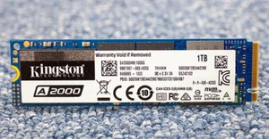 Kingston 1 TB A2000 M2 NVMe PCI Express (SA2000M8/1000G) Solid-State-Laufwerk - UK - Bild 1 von 7
