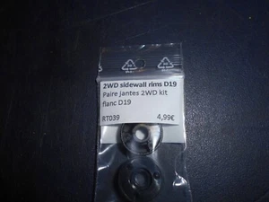 RTRC Racing 1/28 Part No RT039 2WD Sidewall Rims D19 mini Z atomic - Picture 1 of 2