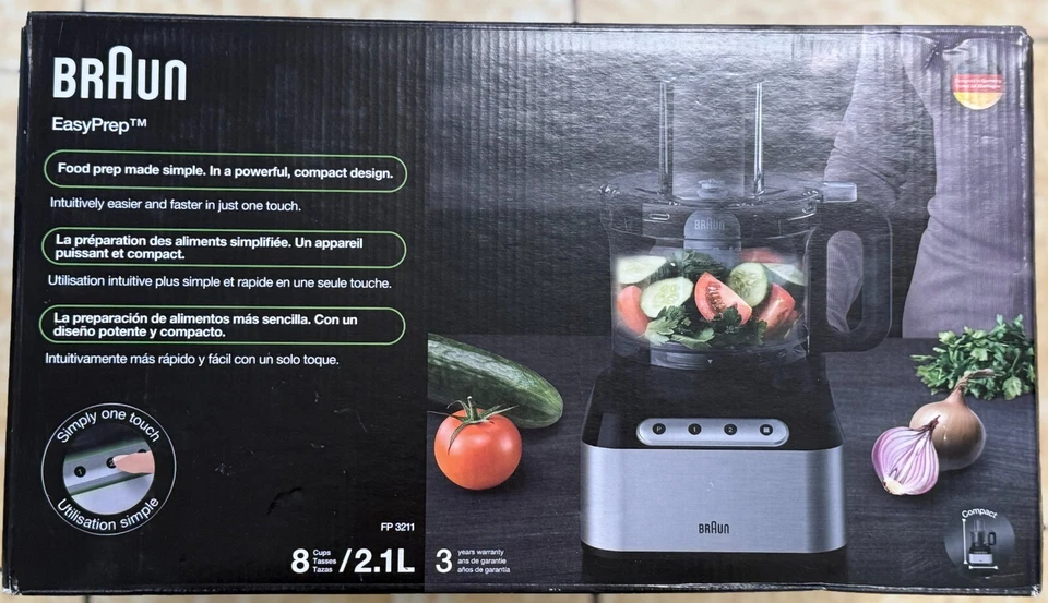 Braun Easy Prep Food Processor - Image 1 of 4