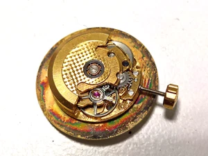 RARE VINTAGE ETA MOVEMENT CAL 2671 P A + DIAL FOR PARTS - Picture 1 of 6